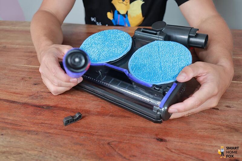 Reinigung des Softrollers